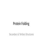 5 Protein Structure.pptx