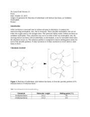 reaction iodoethane with saccharin an ambident Is the reaction of iodoethane with sodium saccharin a sn1 or sn2 reaction explain, hire chemistry expert, ask academics expert, assignment help, homework help, textbooks solutions. reaction iodoethane with saccharin an ambident Is the reaction of iodoethane with sodium saccharin a sn1 or sn2 reaction explain, hire chemistry expert, ask academics expert, assignment help, homework help, textbooks solutions.