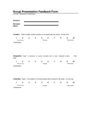 presentation feedback form for students.docx