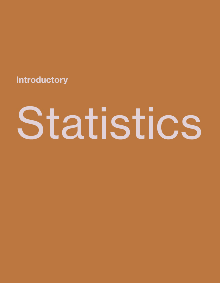 Introductory Statistics 1st Edition