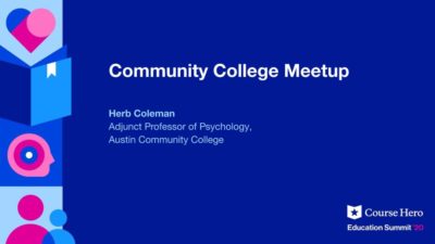 Community College Meetup