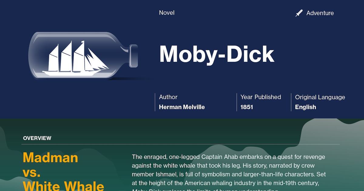 main character of moby dick