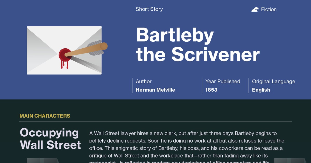 Bartleby The Scrivener Discussion Questions Answers - Pg 1 Course Hero