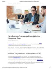 Why Business Analysts Are Essential to Your Operations Team.pdf
