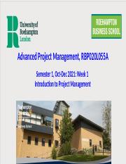 Project Management L7 Lecture Week 1 Introduction.pptx