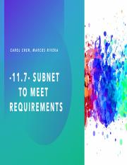 11.7- SUBNET  TO MEET REQUIREMENTS.pdf