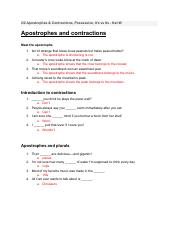 2_2 Apostrophes & Contractions, Possessive, It's vs Its.pdf