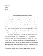 Proposal argument essay