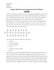 Organic Molecules Unit Assignment_ Research Report.pdf