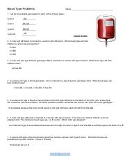 Blood typing Problems.pdf