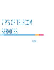 7 P's of Telecom Services.pptx