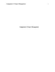 Assignment 3 Project Management.docx