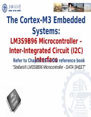 Lecture 23. Stellaris LM3S9B96 Microcontrollor I2C.pptx
