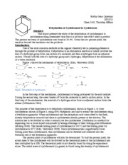 Cyclohexanol to Cyclohexene Lab Report