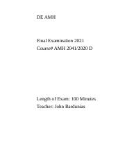 DEUS Final Exam for AMH 2020.docx