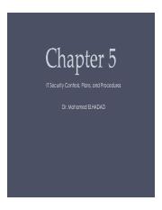 Chap05- IT Security Controls, Plans, and Procedures.pdf