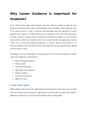 why Career Guidance is Important for Students - awais.docx