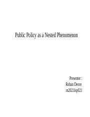 Public Policy as a Nested Phenomenon_lsp021.pptx