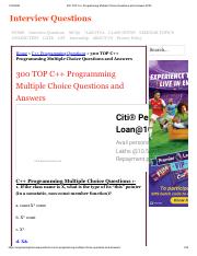 ++ Programming Multiple Choice Questions and Answers 2020.pdf