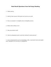 Total Recall Questions from Sell Away Reading.docx