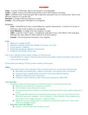 3.1 - Genes Revision Summary Sheet.docx