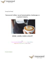 Transcend Coffee Group Project.docx