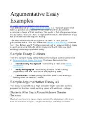 Argumentative Essay Examples.docx