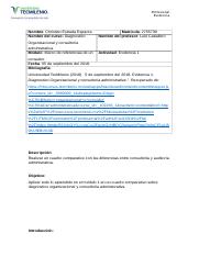 Evidencia 1 Diagnostico Organizacional y Consultoria Administrativa.doc