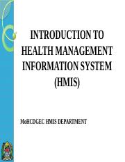 Session 1-Introduction to Health Management Information System (HMIS).pptx