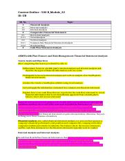 AHM 500B Module 22 financial statement analysis - Highlighted UB 12102021.docx