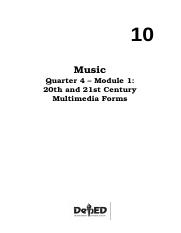 MUSIC10_Q4_Module1_20th_and_21st_Century_Multimedia_Forms.pdf