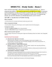 Study Guide - Exam 1_Lec4_Lec8_Fa15.pdf