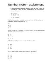 NUMBER SYSTEMS ASSIGNMENT.docx