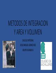 METODOS DE INTEGRACION Y AREA Y VOLUMEN.pdf
