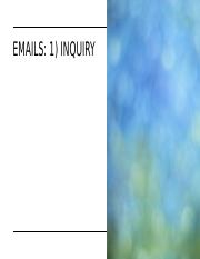 Emails- Inquiry.pptx