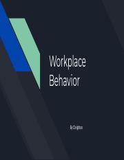 Workplace Behavior.pdf