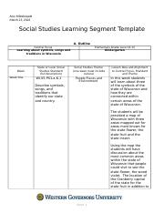 Elementary Social Studies Methods Task .doc