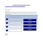 Examtopics CompTIA PT0-001 Exam Actual Questions docx.pdf