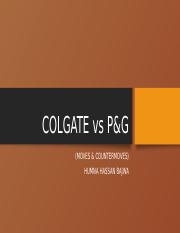 COLGATE vs P&G.pptx