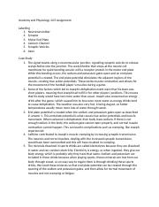 Anatomy and Physiology 3.05 Assignment.docx
