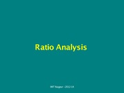 Ratio Analysis - 3