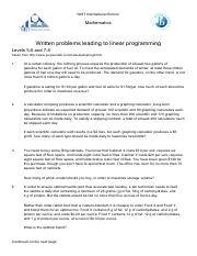 prac worksheet Linear programming written problems (Levels 5-6 and 7-8).pdf