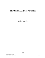 PENGENDALIAN PROSES. Disusun oleh Ir. HERIYANTO, M.T. Pengendalian Proses 1 (1).pdf
