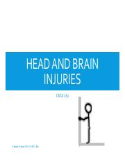 Week 8- Head Brain injuries.pdf