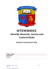 20210511SITXWHS002 Assessment Task.docx