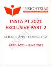 INSTA PT 2021 Exclusive Part-2 (Science and Technology).pdf