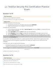 A.11 TestOut Security Pro Certification Practice Exam.docx