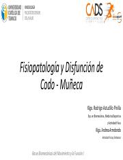 Fisiopatología y Disfunción Codo Muñeca.pdf
