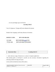 Designing  and Produce Business Documents25 (2).docx