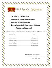 st mary's university research paper pdf